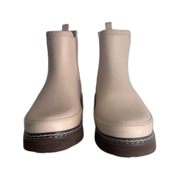 Hunter Boots Womens Size 10 Pink Commando Chelsea Waterproof Rain outdoors - Picture 4 of 10